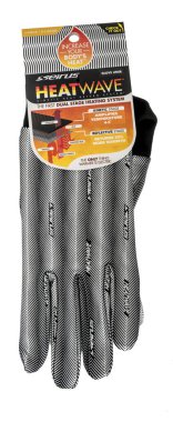 Winneconne, WI - 29 Kasım 2022: İzole edilmiş arka planda bir Seirus ısı dalgası eldiveni paketi.