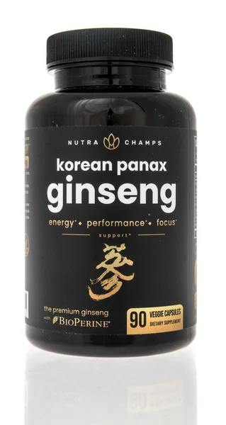 Winneconne November 2022 Package Nutra Champs Korean Panax Ginseng Supplement Stock Photo
