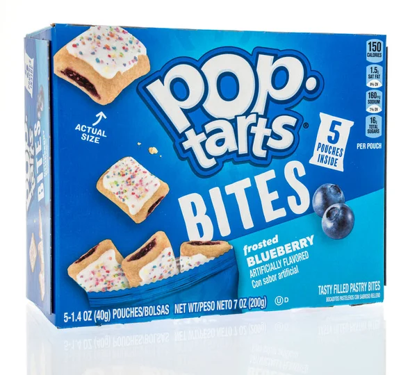 Winneconne April 2023 Package Pop Tarts Bites Isolated Background Royalty Free Stock Images