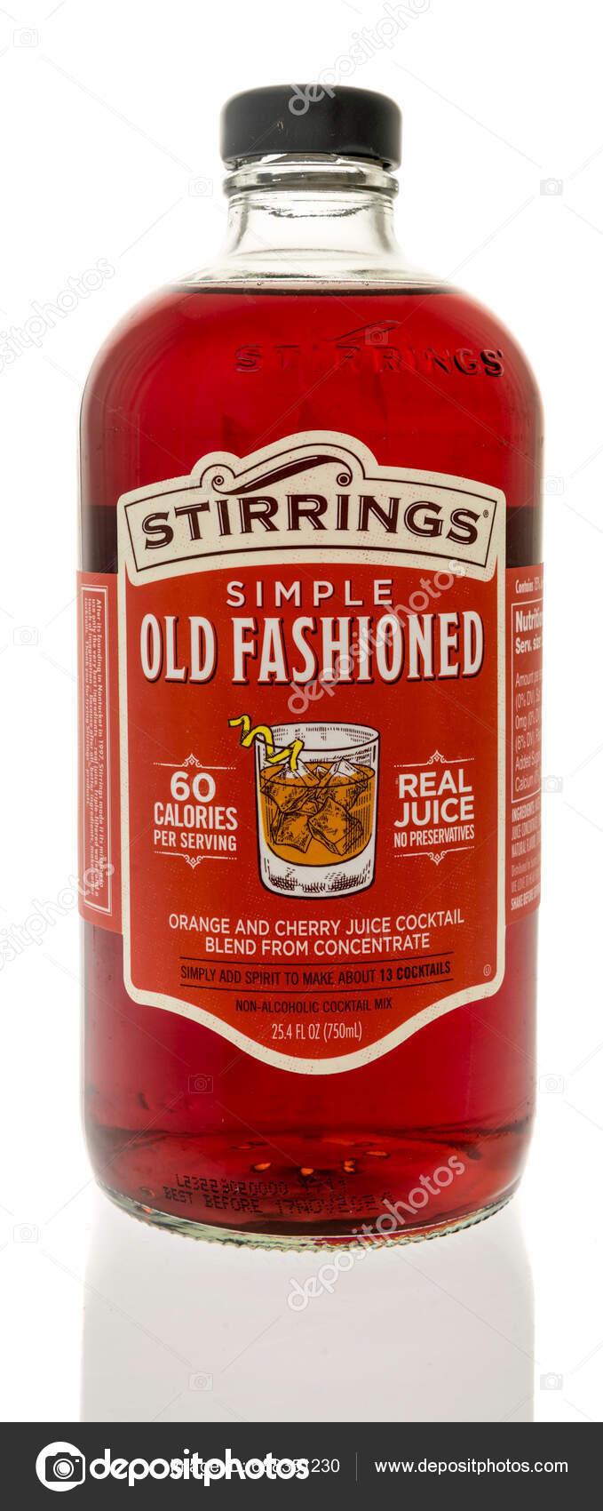 Winneconne November 2023 Bottle Stirrings Simple Old Fashioned Cocktail