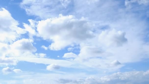 Nubes Movimiento Rápido Lapso Tiempo — Vídeo de stock
