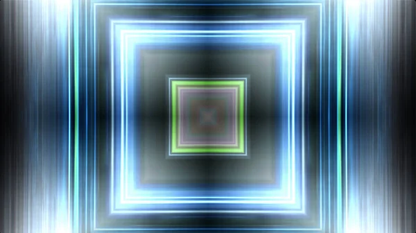 Abstrato Caleidoscópico Neon Luzes Fundo — Fotografia de Stock