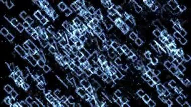 Ekranda hareket eden gelecekçi sayılar