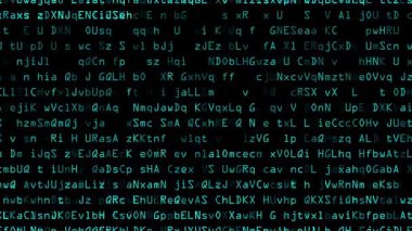 Dijital harfler kodu - Teknoloji arka planı