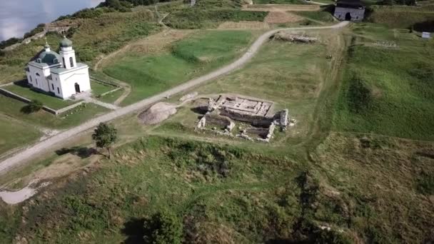 Oude Vestingarchitectuur Prachtig Uitzicht Fort Museum Schilderachtige Prachtige Scène Locatie — Stockvideo