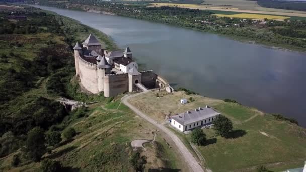 Old Fortress Architecture Wonderful View Fortress Museum Picturesque Gorgeous Scene — Video