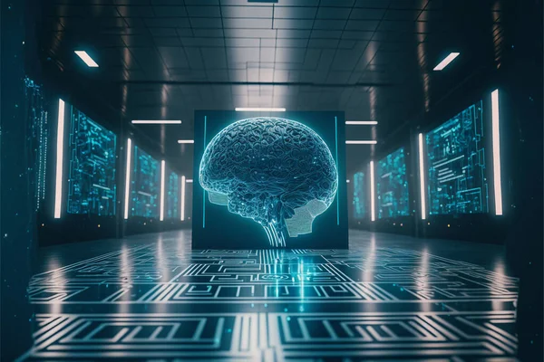 AI, Machine learning, big data network connection background, Science and artificial intelligence technology, innovation and futuristic. Deep Learning. next step to artificial intelligence. High