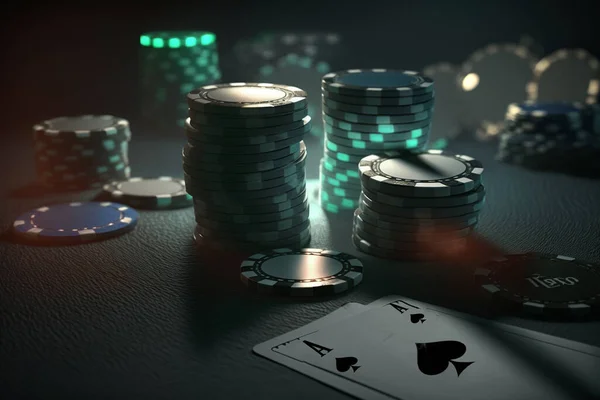 Mesa de pôquer sala de pôquer online ilustração do jogo texas holdem  conceito de jogo online