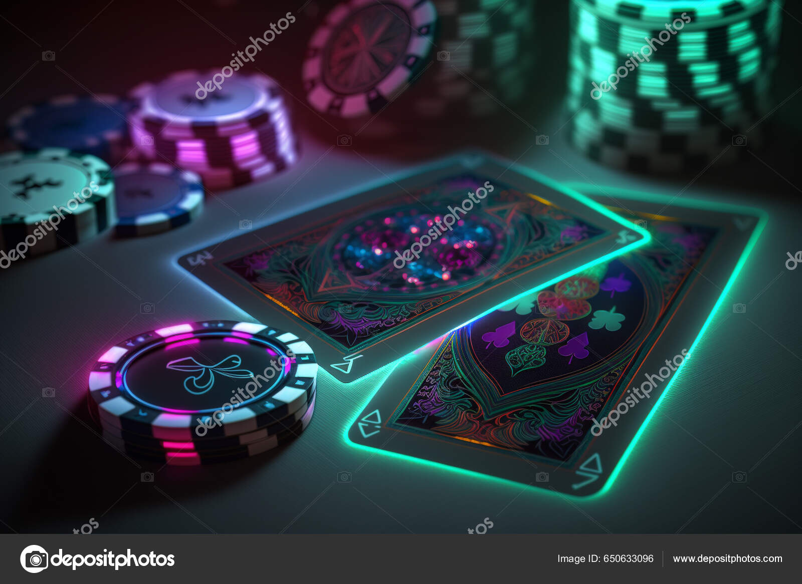 Mesa de pôquer sala de pôquer online ilustração do jogo texas holdem  conceito de jogo online