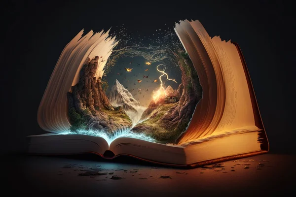 Reading the books opens the way to new stories, other worlds, fairy tales, fantasy novellas, and short stories. Abstraction and Imagination.Magic and Knowledge. Paper pages