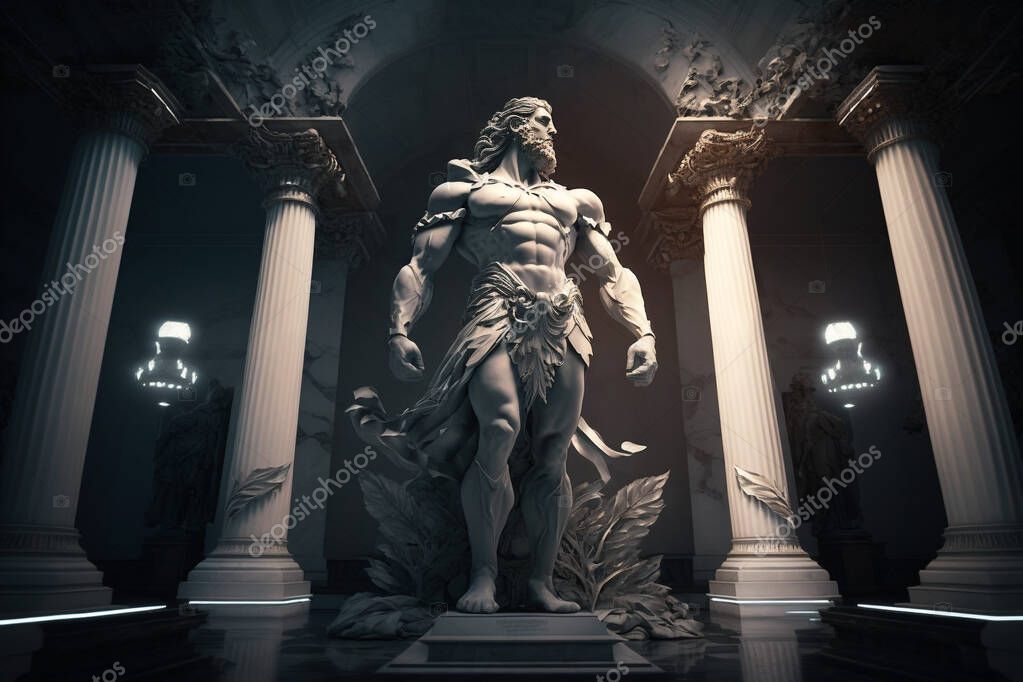 Zeus. Historical Old and Ancient Mythology Olympic Gods (en inglés