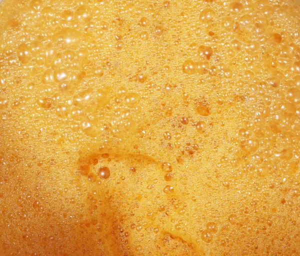 stock image Top view of Thai milk tea with many  bubble - hot or cold drink with many caffeine.