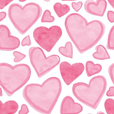 Kusursuz düğün düzeni için tasarlanmış. Pembe kalpler sonsuz desen tasarımı.