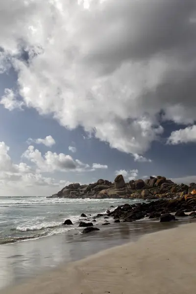 Пляж Лландудно Пригород Кейптауна Южная Африка — стоковое фото