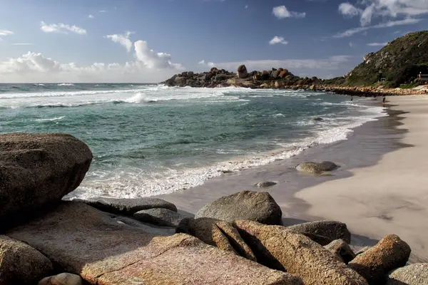 Пляж Лландудно Пригород Кейптауна Южная Африка — стоковое фото