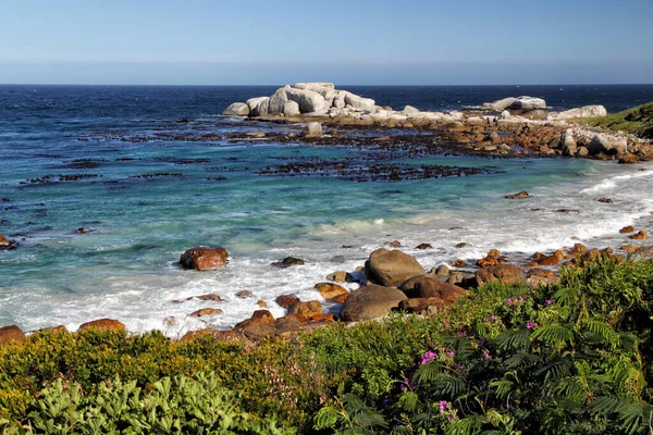 Прибрежный Пейзаж Полуострове Югу Кейптауна Юар — стоковое фото