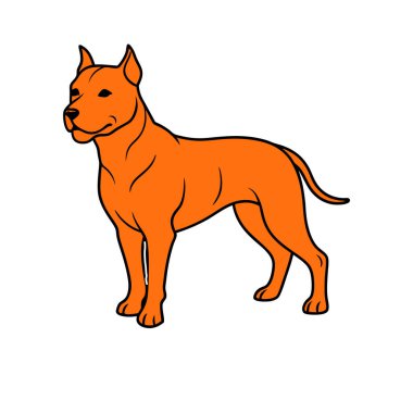 Dachshund köpek vektör resim tasarımı