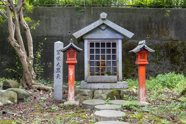 Μικρό Ιερό Καλοκαίρι Imohoritougorou Jinja Ιερό Kanazawa Ιαπωνία Μεταφραση Ευημερία — Φωτογραφία Αρχείου
