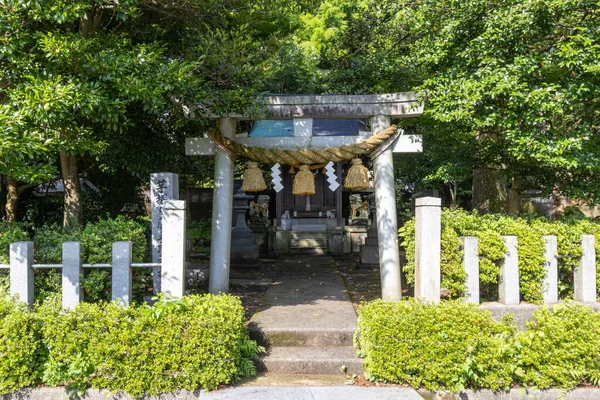 Tougoro Jinja Shrine Early Morning Sun Kanazawa Japan —  Fotos de Stock
