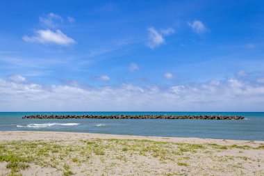 Hakusan, Ishikawa, Japonya 'daki Komaiko Sahil Parkı