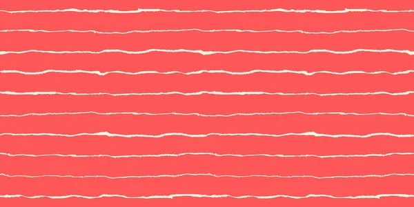 オイルパステルクレヨンで描かれたストライプの手でシームレスなパターンを模索 ベクターイラスト — ストックベクタ
