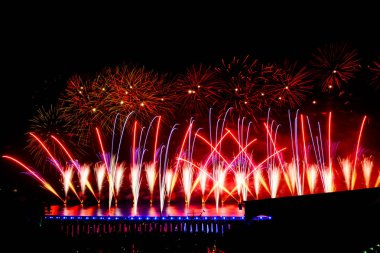 Doha, Katar - 12 Nisan 2024: Katara Kültür Köyü Kurban Bayramı.