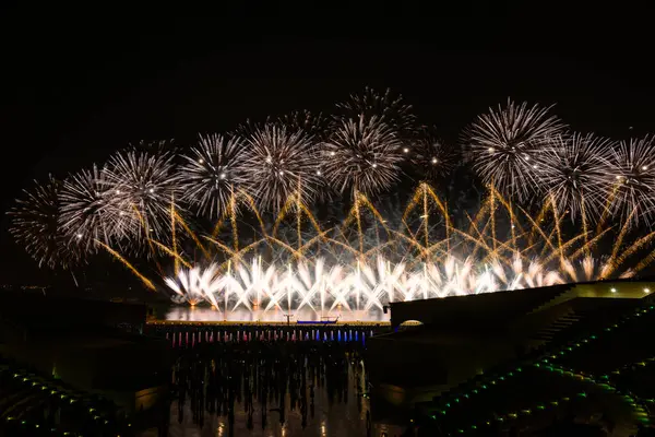 Doha, Katar - 12 Nisan 2024: Katara Kültür Köyü Kurban Bayramı