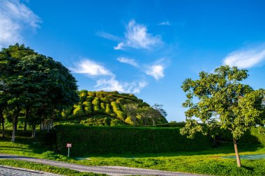 Katara parkının güzel manzarası