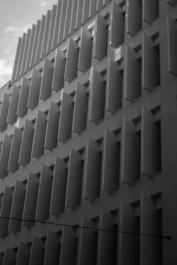 Doha Katar, eski binadaki antik tekstil fayansları. 