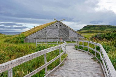 Kanada 'nın Newfoundland şehrinde Norstead adı verilen Viking Çağı Yerleşkesi