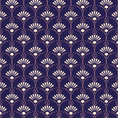 Kusursuz sanat deco güneş patlaması ve geometrik desen