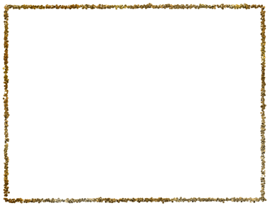 Altın parıltılı çerçeve, geniş bir proje yelpazesi için izole edilmiş sabit dikdörtgen element. Süsleme için soyut yaldızlı ışıltılı parçacıklar.