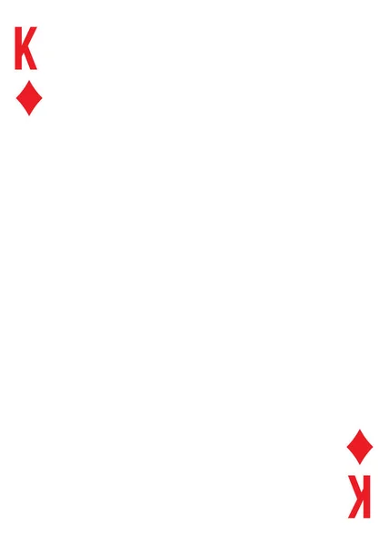 Benutzerdefinierte Spielkartenvorlage Für Jedes Design Eps Vektor — Stockvektor