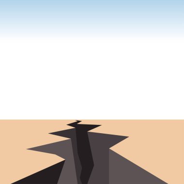 illustration about earthquake accident in eps vector