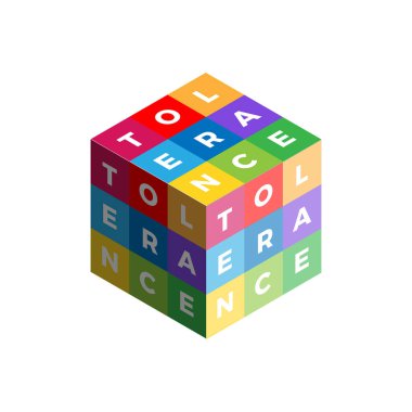 Vektör içinde uluslararası hoşgörü gününü kutlamak için tasarım