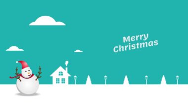 Mutlu noeller tebriği ile ilgili bir film. 4k çözünürlüğü