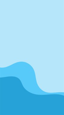 Hikaye arka planı için mavi karalama dalgası. vektör