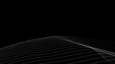 Dinamik dalga çizgi animasyonu sorunsuz ve ritmik bir şekilde hareket ederek sakin ve zarif bir görsel etki yaratır. Yaratıcı altyapılar ya da modern sunumlar için mükemmel. HD ve döngü tabanlı.