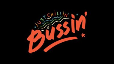 Jilin ve Bassin. Renkli ve neşeli yazı tipleriyle 