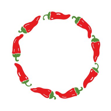 Serin kağıt çelengi, vektör illüstrasyonu 