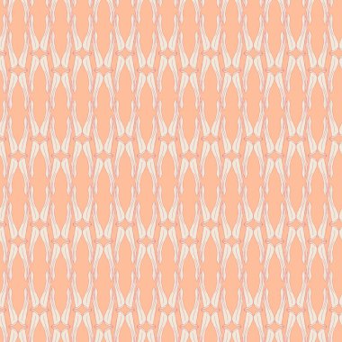 Modern geometri şeftali tüyü renkli dantelsiz desen. Boyama kitabı, kumaş, tekstil, albüm için soyut dalga arkaplanı, duvar kağıdı için basit motif.