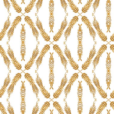 Tekstil, kumaş ya da duvar kağıdı için klasik, soyut, dikişsiz geometri kalıbı. Yüzey tasarımı için vektör arkaplanı