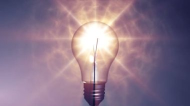Ampul ışığı yanıp sönüyor
