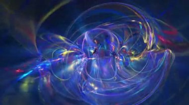 soyut nebula uzay ışığı neonu