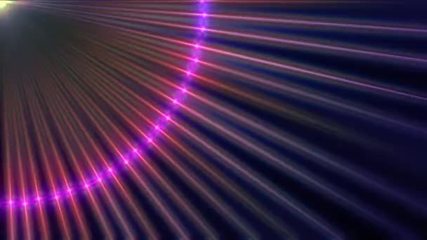 Abstract Pulse Star Ray Light — Stock Video
