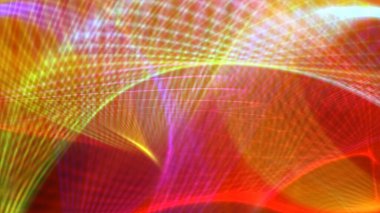 Fraktal gerçekliklerin perspektifleri soyut arkaplan illüstrasyonu