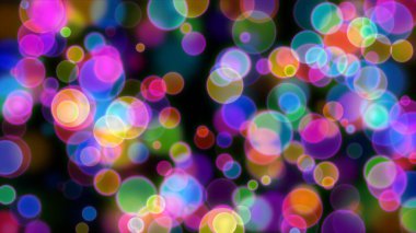 Benekler Bokeh Rengi Soyut Arkaplan, illüstrasyon oluşturucu