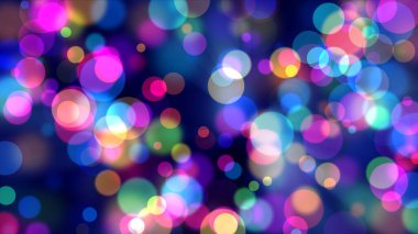 Benekler Bokeh Rengi Soyut Arkaplan, illüstrasyon oluşturucu