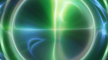 background neon line wave 3d rendering illustration