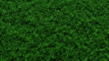 matris biçimi illüstrasyon arkaplanı gibi dijital ikili semboller